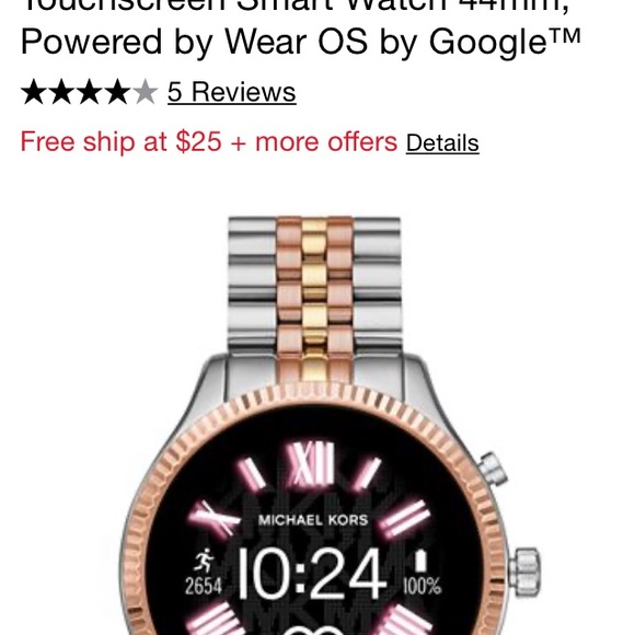 Michael Kors Access Lexington smart watch main image 5